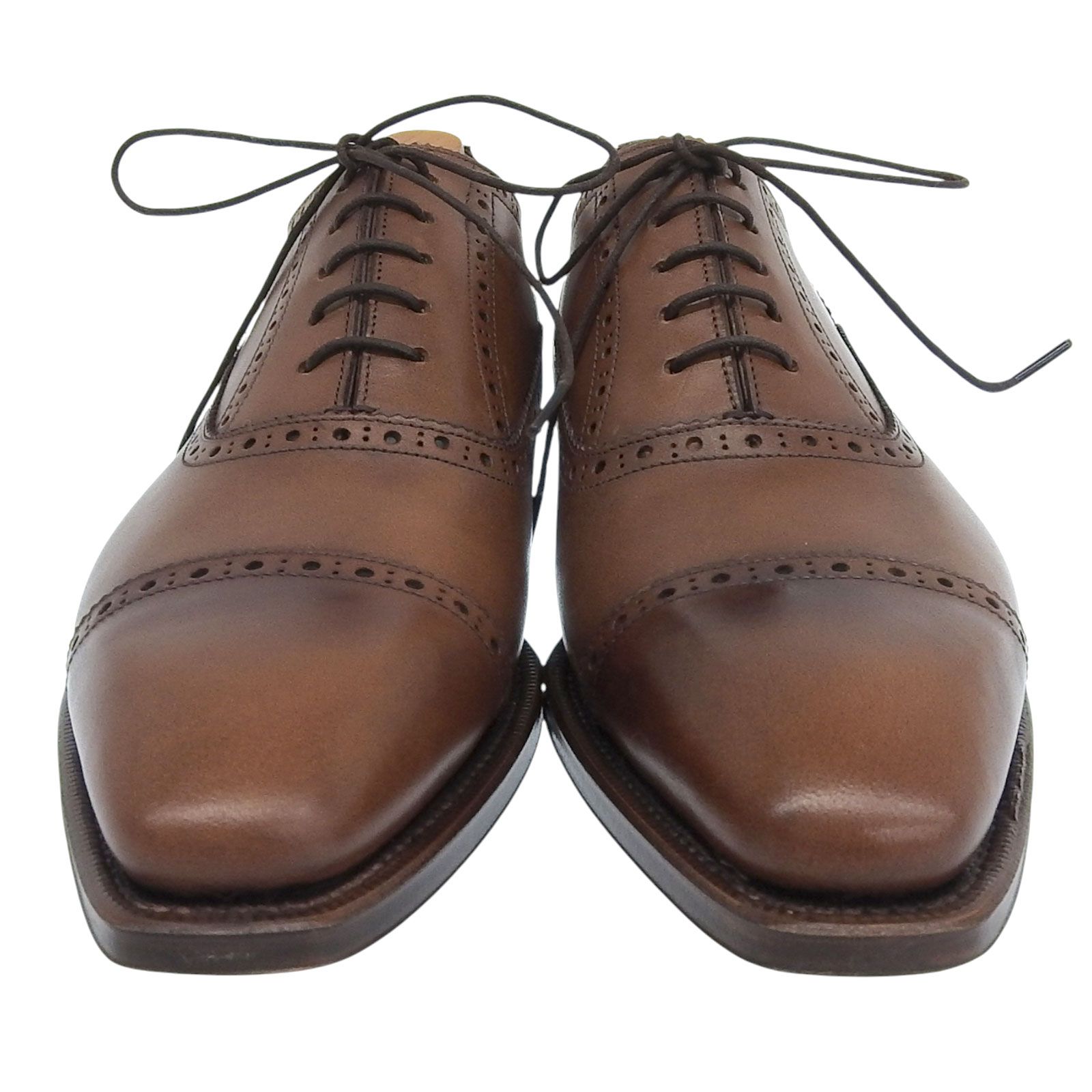 極美品△SHETLANDFOX シェットランドフォックス 15KVS 3049SF パンチド