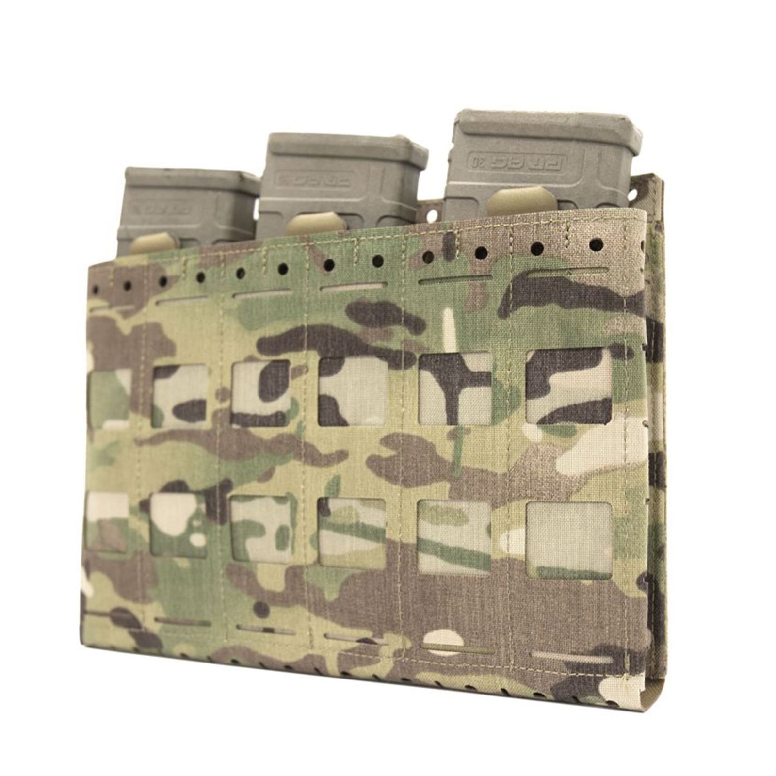 Warrior Assault Systems マガジンポーチ Laser Cut カンガルーポーチ 5 56 mmインサート付き W LC DFP KP マルチカム