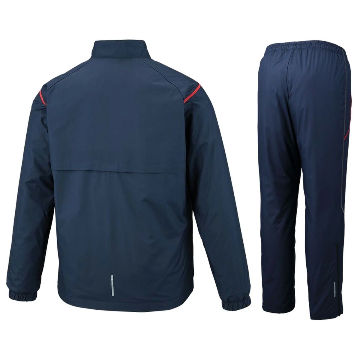 アシックス TEAM ウインドブレーカー 上下 セットアップ メンズ