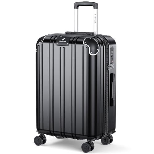 Globetrek スーツケース 機内持ち込み Sサイズ 拡張機能付き ブレーキ付きキャスター TSAロック搭載 40 L キャリーケース 出張 旅行 1?3泊 m