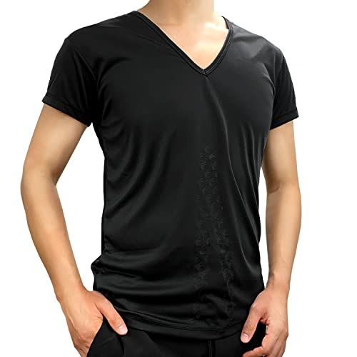 リライブシャツ インナー 半袖 メンズ 特許取得 パワーシャツ リカバリーウェア インナーシャツ アンダーシャツ m