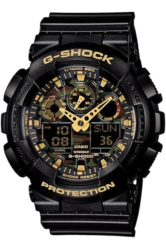 カシオ 腕時計 ジーショック GA 100 CF 1 A 9 JF メンズ ブラック m