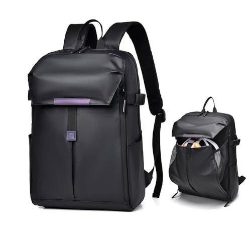 Fuaula リュック メンズ 拡張機能 ヘルメットも入る バックパック リュックサック 大容量 りゅくサック 軽量 防水 通学 通勤 旅行 15 6インチPC対応 カジュアル ビジネスリュック 男女兼用 m