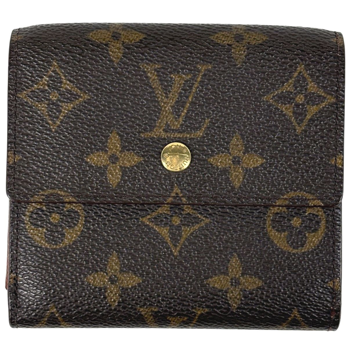 ☆美品☆ルイヴィトン　モノグラム　ポルトモネビエグセ　ケース LOUIS VUITTON ルイヴィトン ポルトモネビエカルトクレディ Wホック