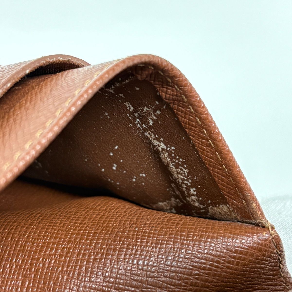  品 ルイ ヴィトン Louis Vuitton ポルト モネ ビエ カルト クレディ 小銭入れ 札入れ Wホック 三つ折り財布 モノグラム ブラウン M 61652 レディース 三つ折り財布 折り財布