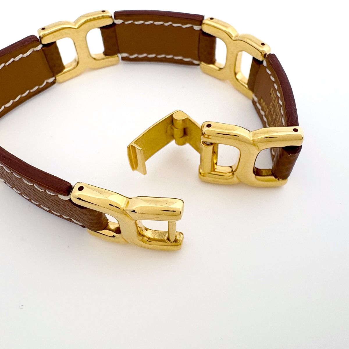 エルメス HERMES Hモチーフ ブレスレット 腕輪 ブレスレット GP 