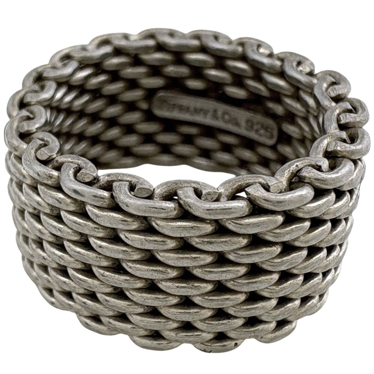 ティファニー TIFFANY&Co. サマセット メッシュ リング 指輪 リング