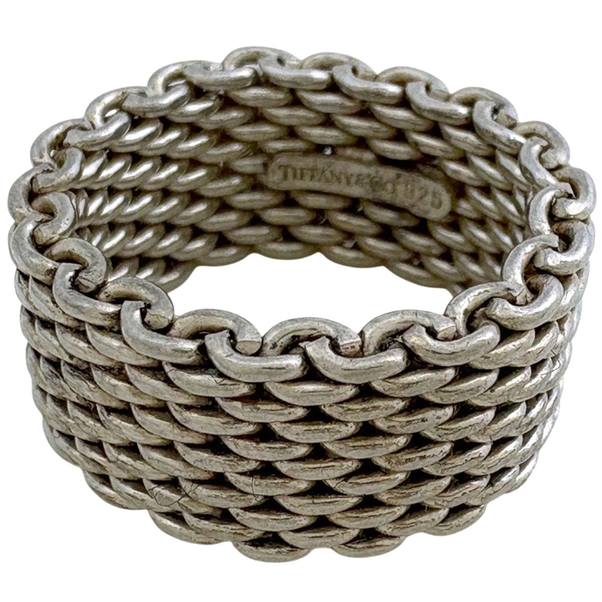 ティファニー TIFFANY&Co. サマセット メッシュ リング 指輪 リング 11