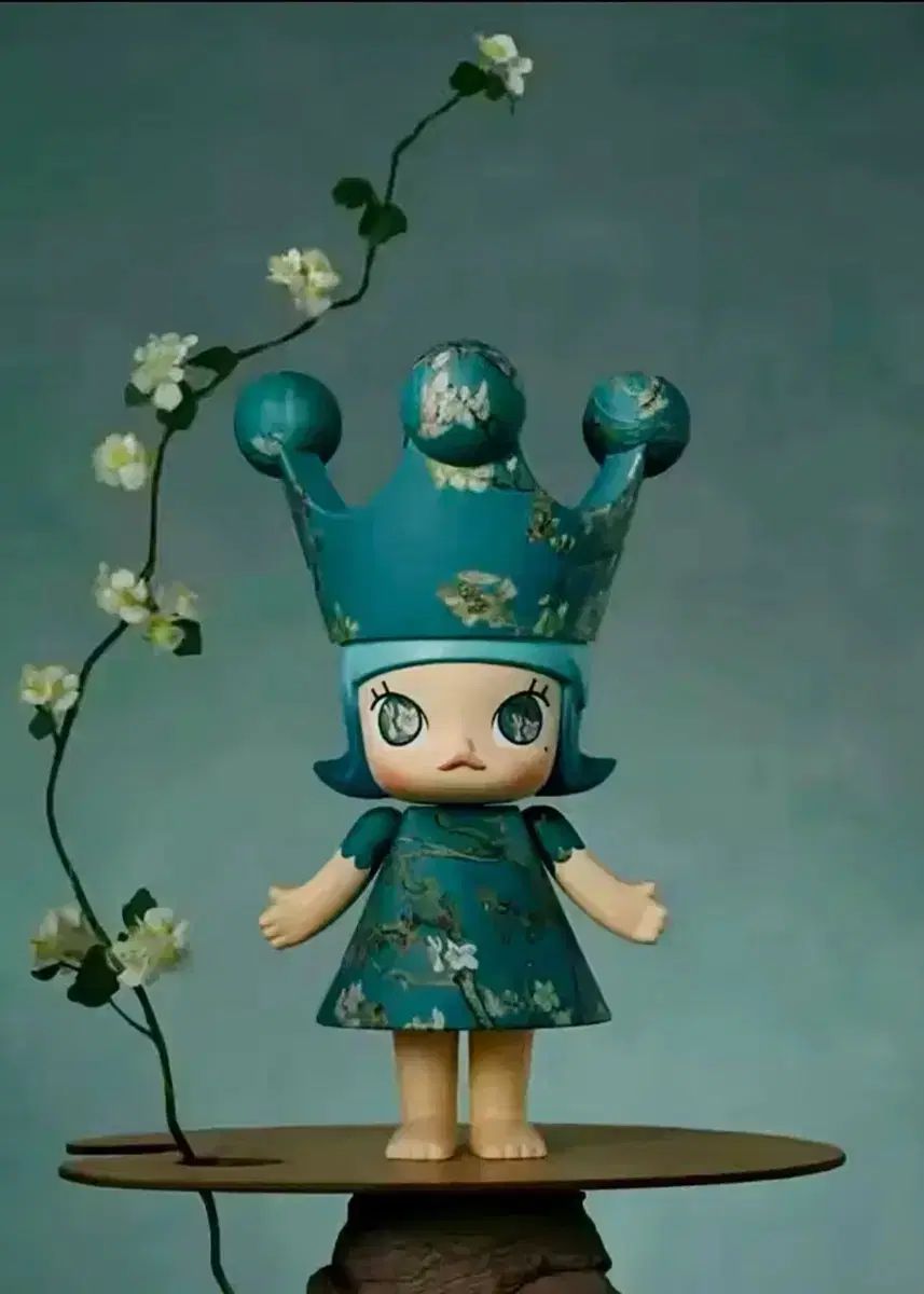 ポップマート |メガ ロイヤル MOLLY バン ゴッホ アーモンドの木 400%