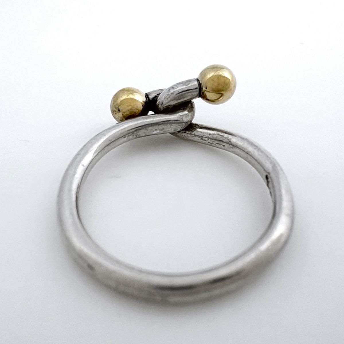 ティファニー TIFFANY&Co. ノット リング ラブ フック＆アイ 指輪 K18