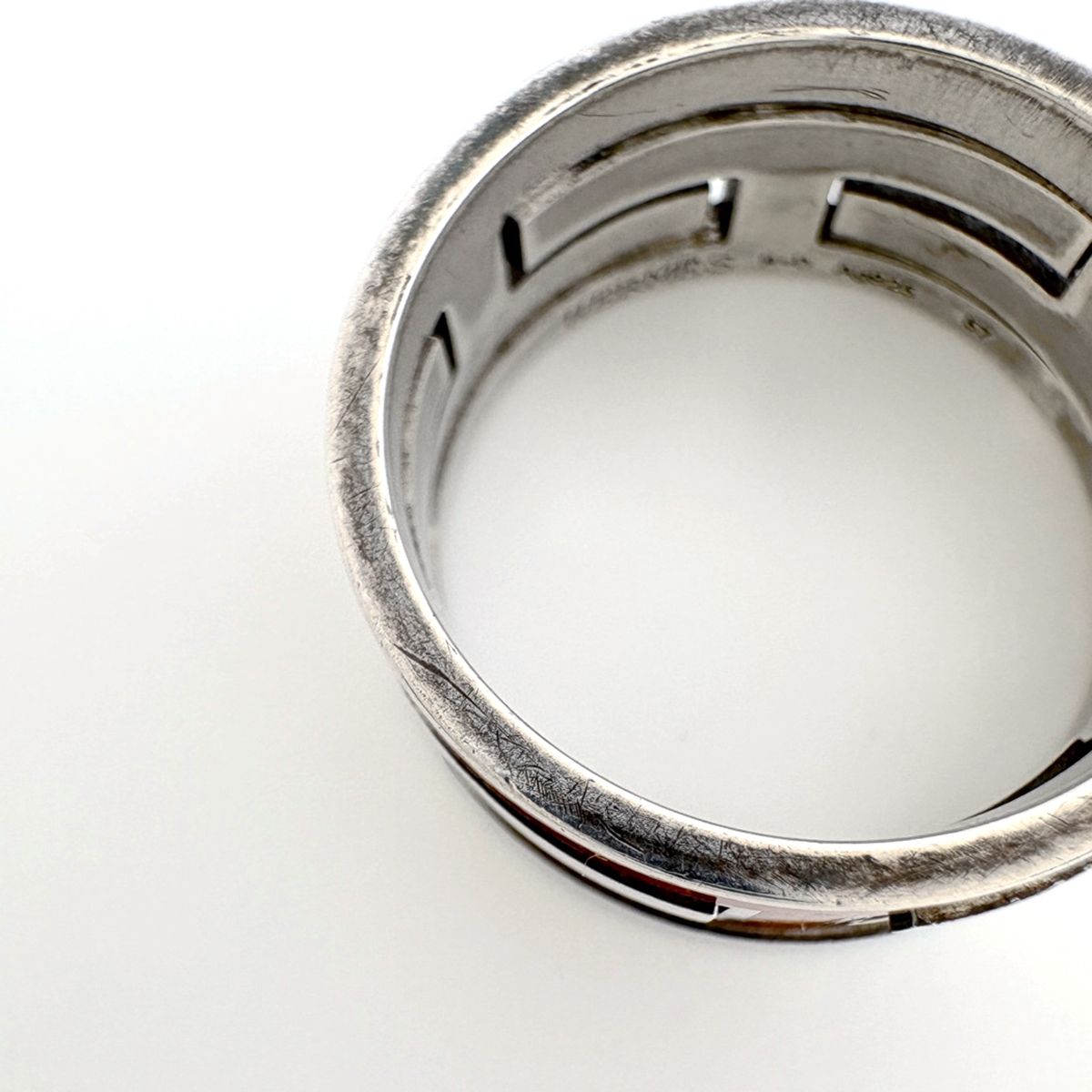 エルメス HERMES ムーブアッシュ リング Hロゴ 指輪 リング 16.5号