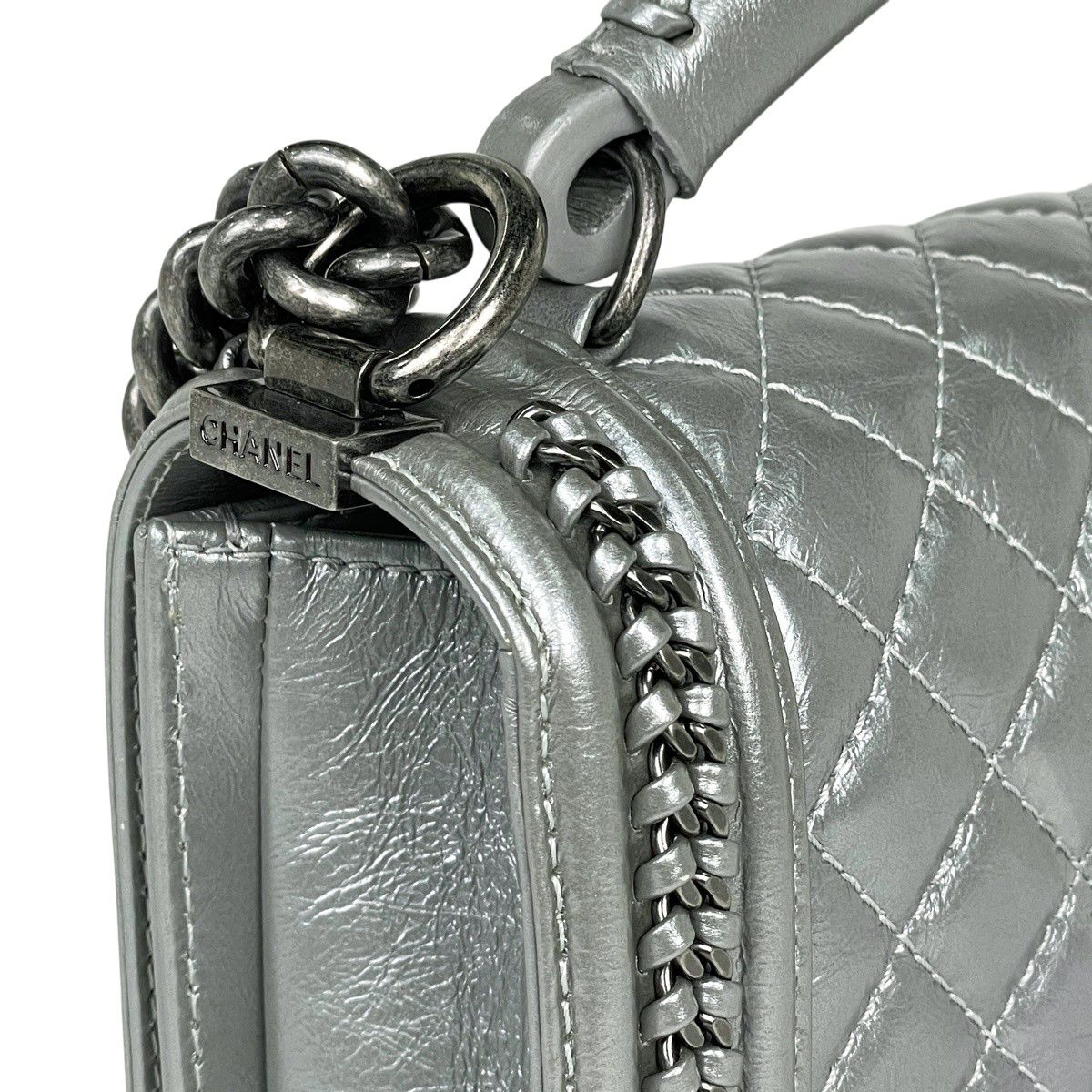 シャネル CHANEL ボーイシャネル チェーン ショルダーバッグ ココ 