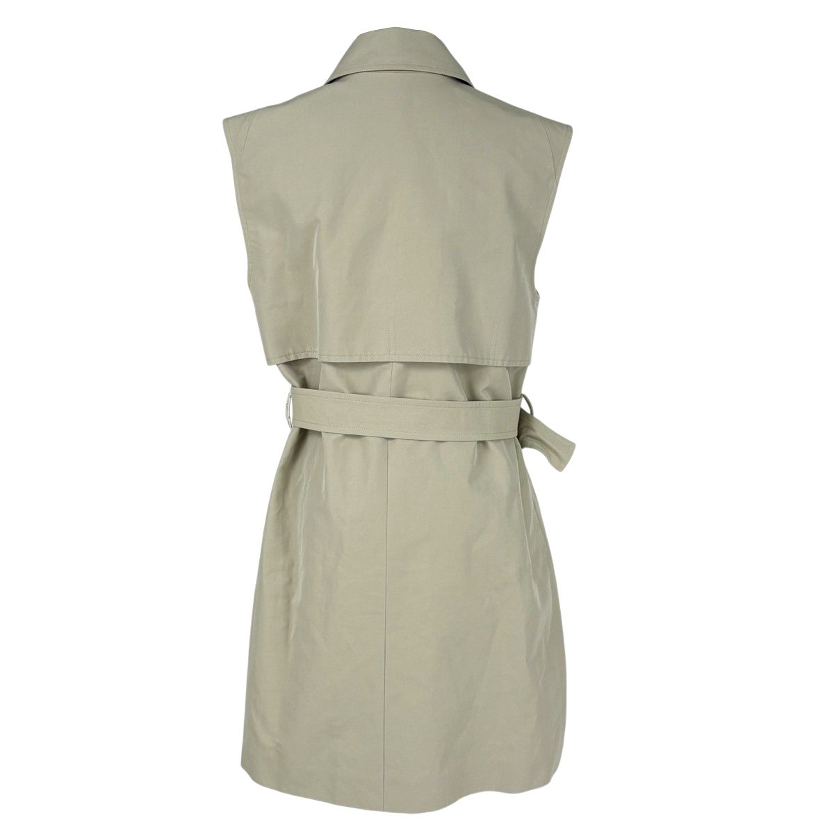 ルイ・ヴィトン Louis Vuitton ノースリーブ トレンチ コート ベルト  