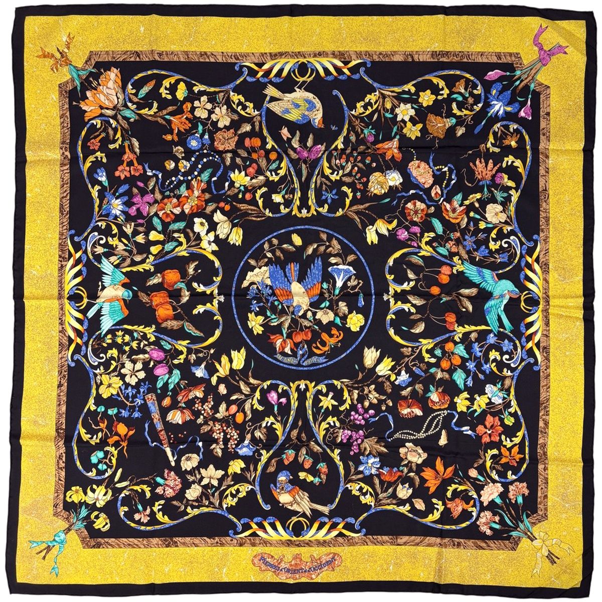 エルメス HERMES カレ 90 PiERRES d' ORiENT et d' OCCiDENT 東洋の石