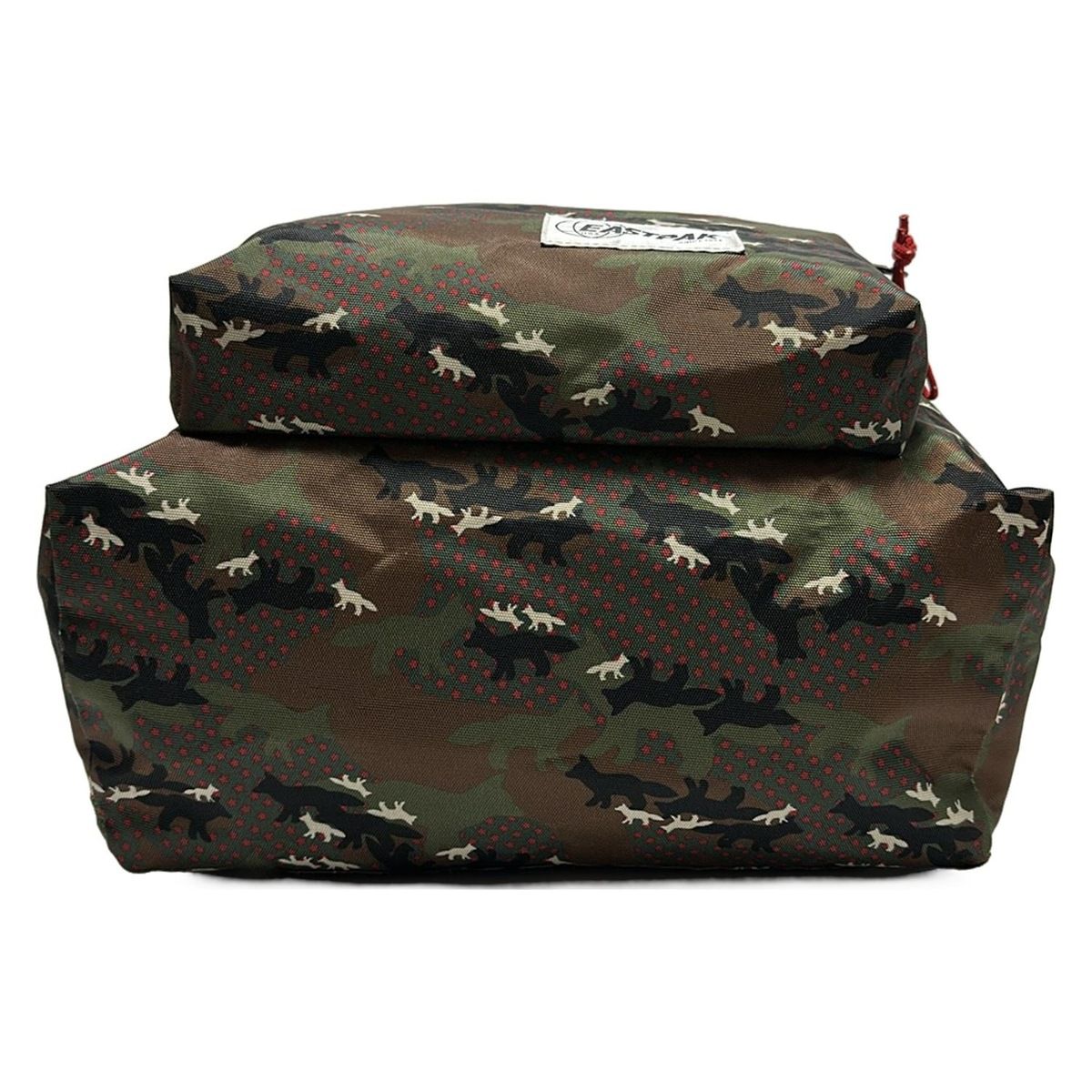EASTPAK(イーストパック) リュックサック - カーキ×レッド×マルチ