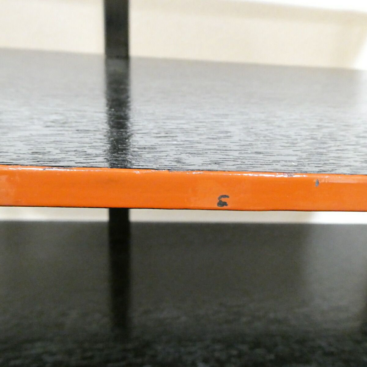 【引き出し付】懐石道具 木製組立式 五段配膳棚 水屋棚 紙箱入り 引き出し付 木製柱】懐石道具 木製組立式 五段配膳棚 （2）水屋棚 水谷