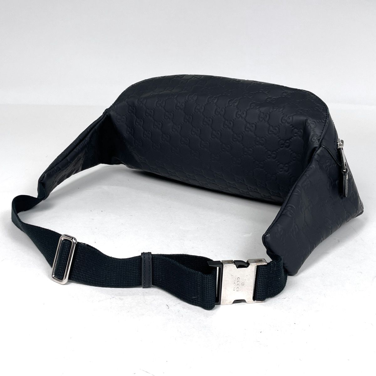グッチ GUCCI グッチシマ ボディバッグ ラバー ウエストバッグ ボディ