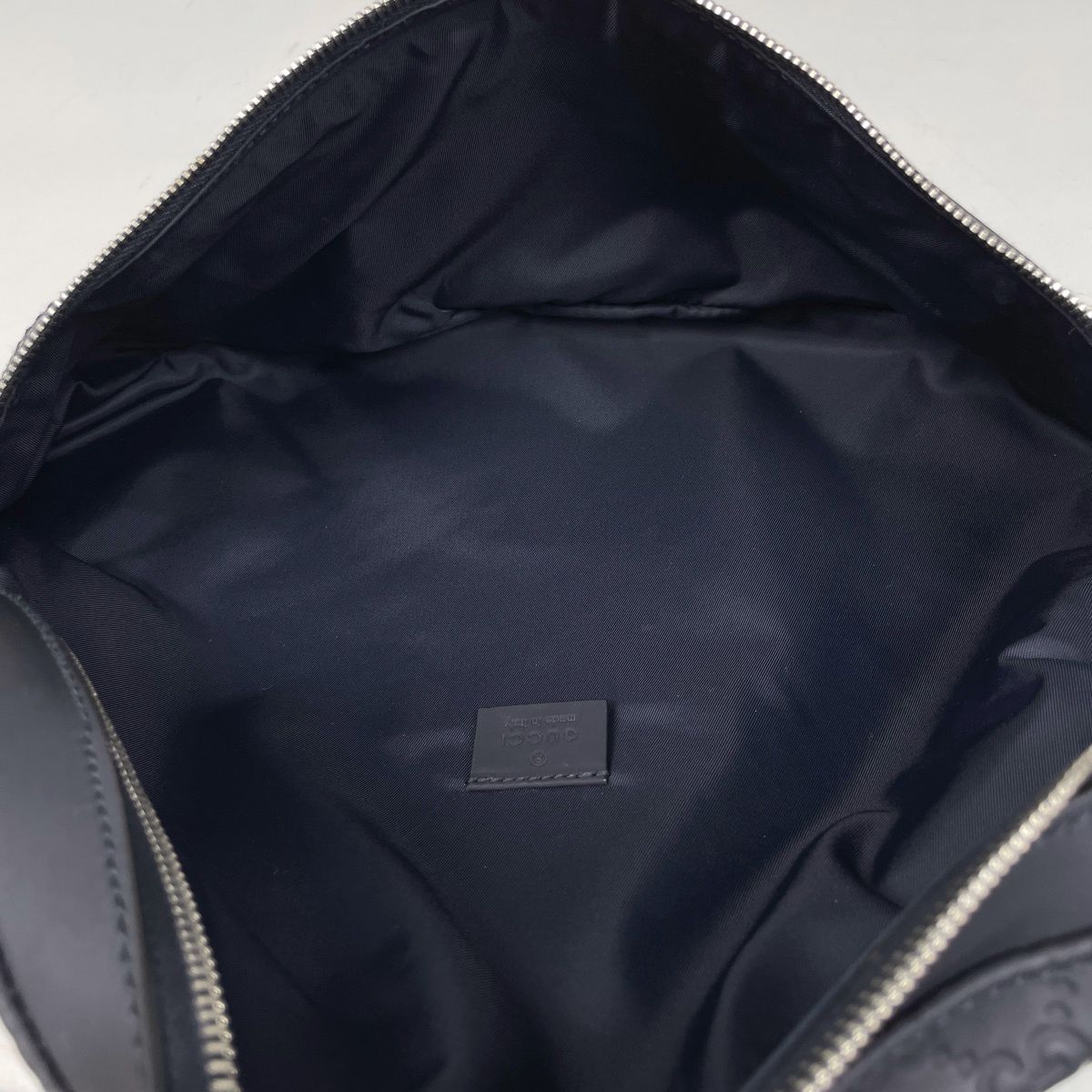 グッチ GUCCI グッチシマ ボディバッグ ラバー ウエストバッグ ボディ