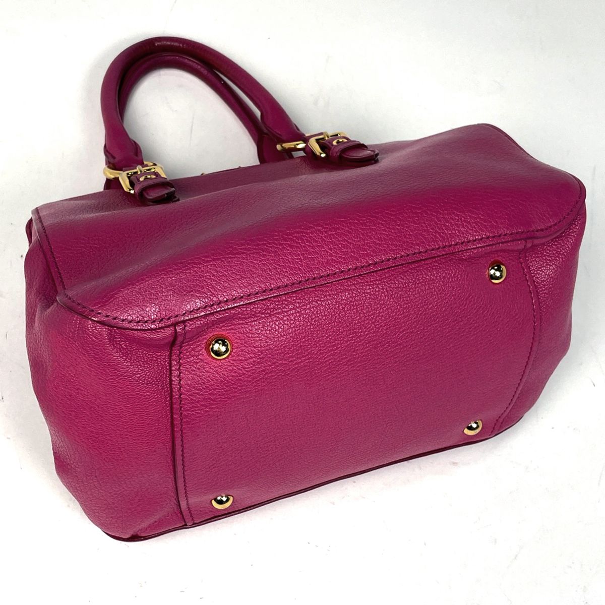 ミュウ ミュウ Miu Miu マドラス ハンドバッグ 2WAY ショルダーバッグ 