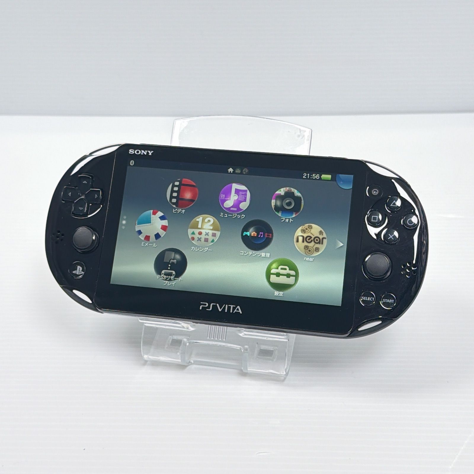 極美品 PSVITA PCH 2000 ブラック 純正8GBメモリーカード付き