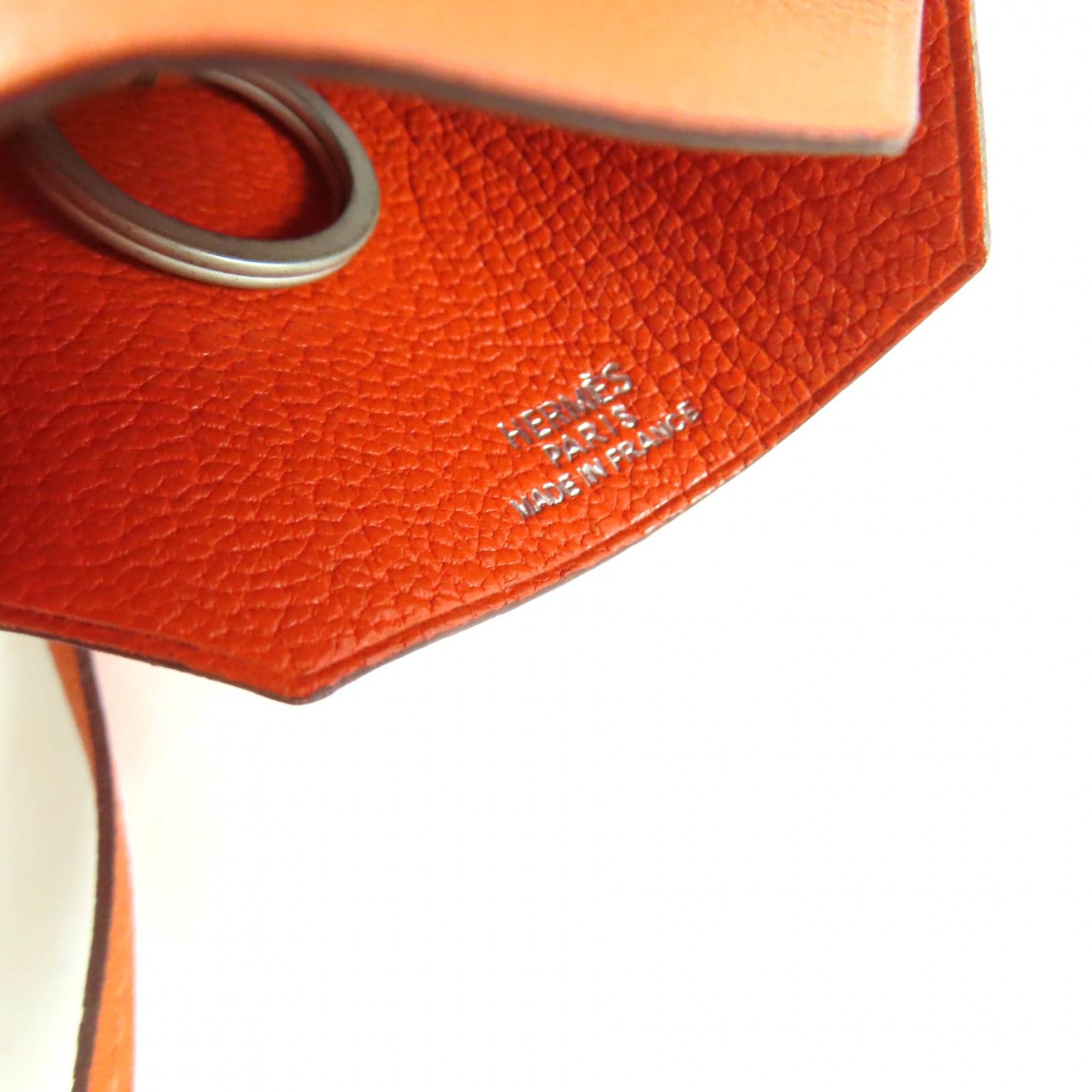 美品☆HERMES エルメス マルジェラ期 キーリング付 ラージクロシェット 