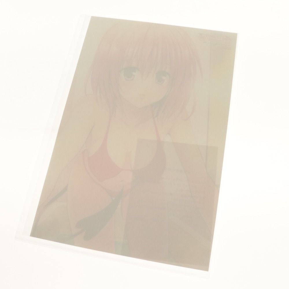 To LOVEる -とらぶる- ダークネス お風呂ポスター モモver. 矢吹健太朗 ジャンプスクエア 集英社 当選品 ♥