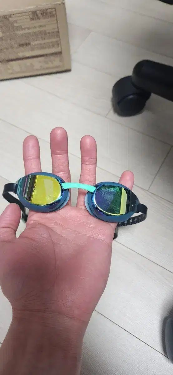 SPEEDO スピード エリート ミラー水鏡 ハエル か否か