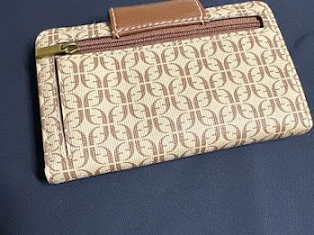 Fossil フォッシル カードケース マディソン プリント マルチファンクション ブラウン FO 306