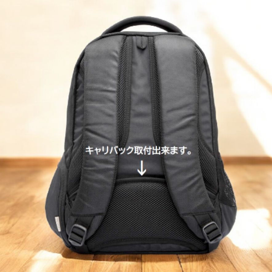Samsonite サムソナイト ビジネスリュック ナイロン オレンジ ブラック 