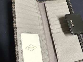 Fossil フォッシル カードケースレディース マディソン クラッチ ブラック FO 305