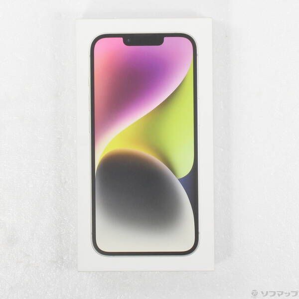 中古品〕 iPhone14 128GB スターライト MPUQ3J／A SIMフリー【349