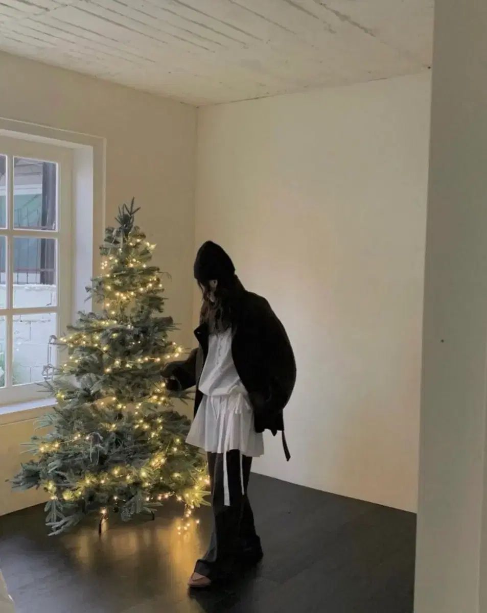 ショールカラーワンピース