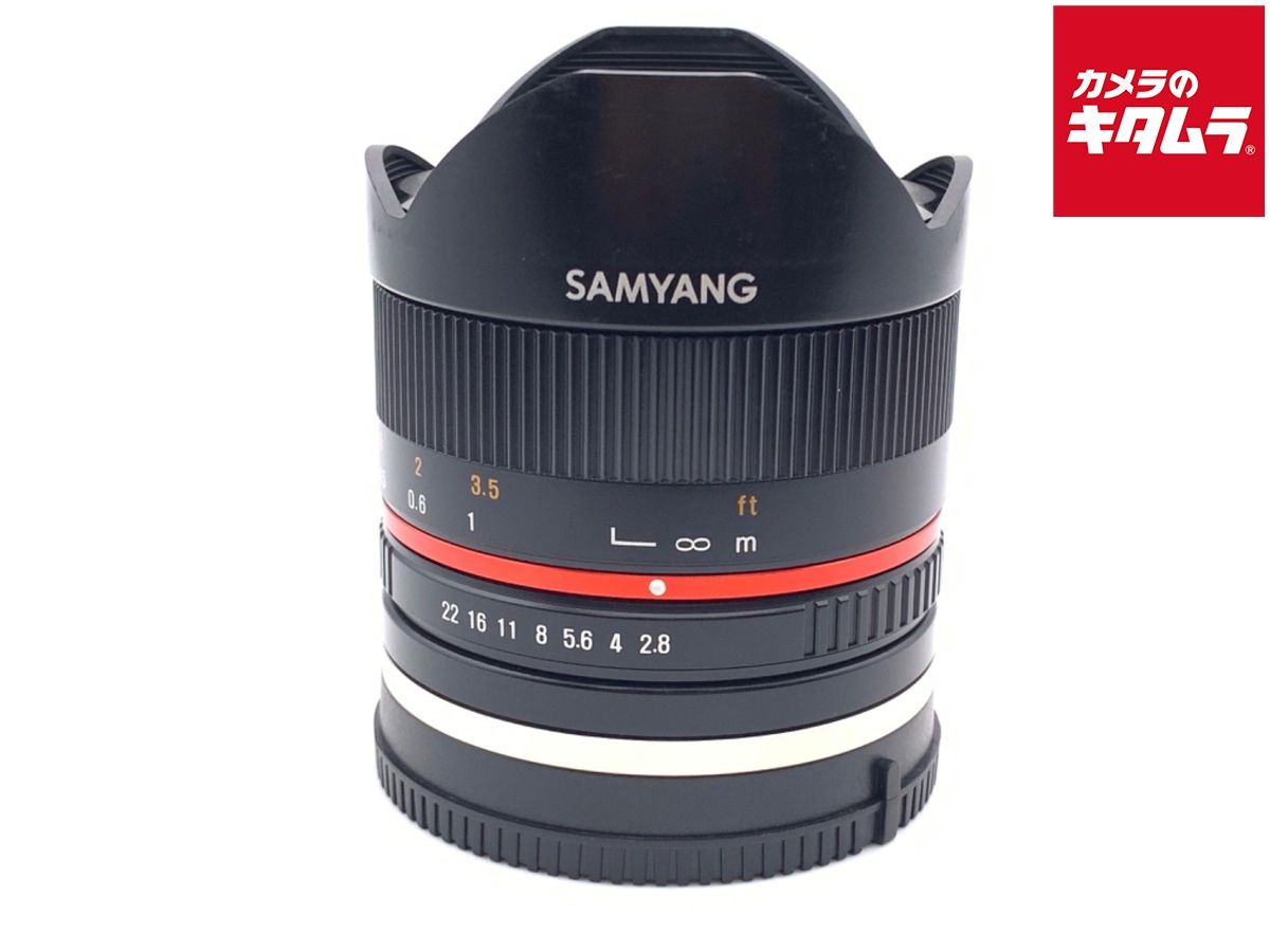並品 サムヤン 8 mm F 2 UMC FISH EYE II ソニーE ブラック