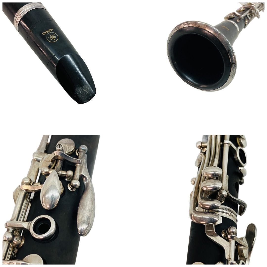 YAMAHA ヤマハ YCL-35 B♭ クラリネット ハードケース付 吹奏楽 中古