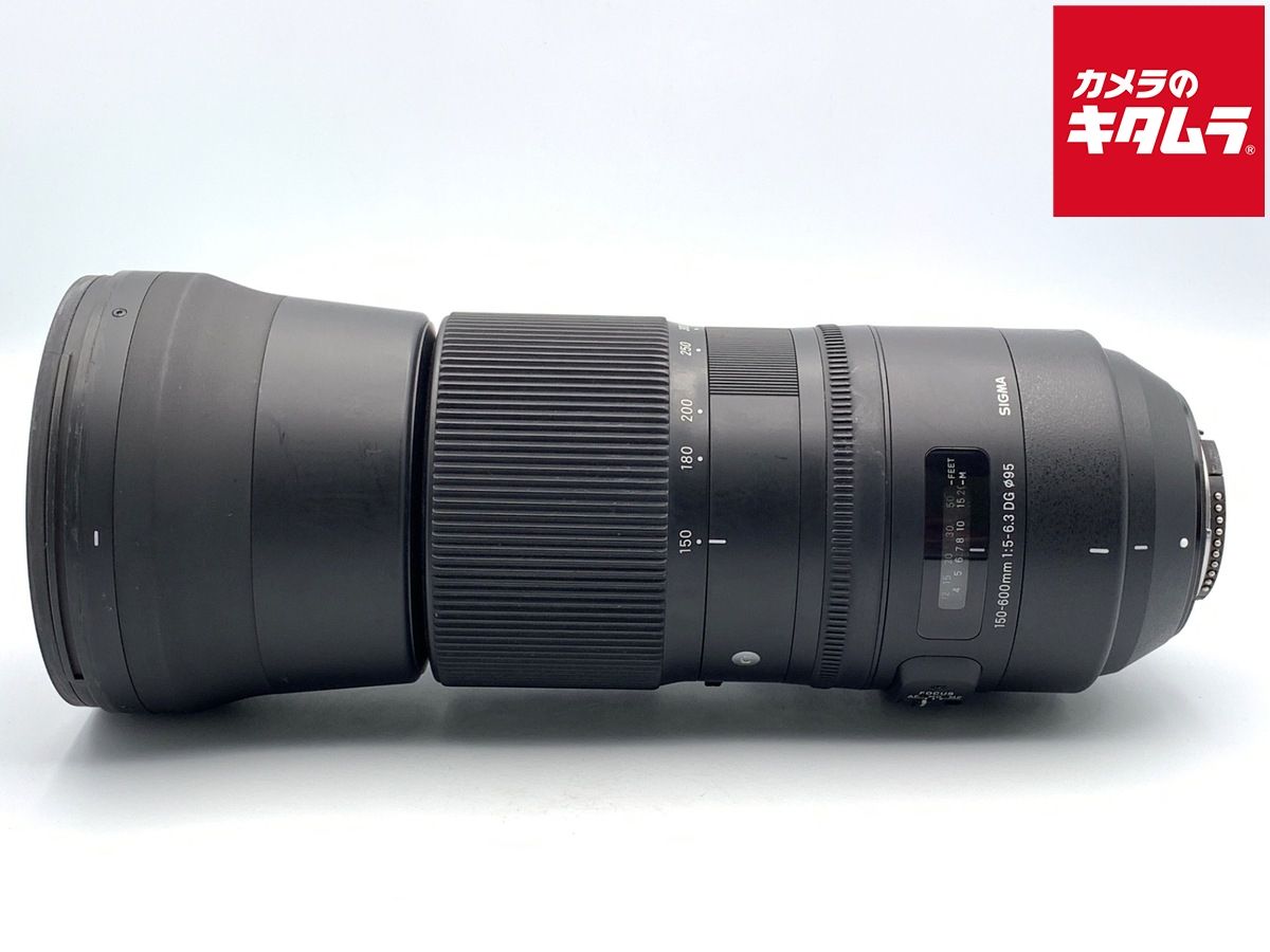並品 シグマ 150 600 mm F 5 6 3 DG OS HSM Contemporary ニコン用