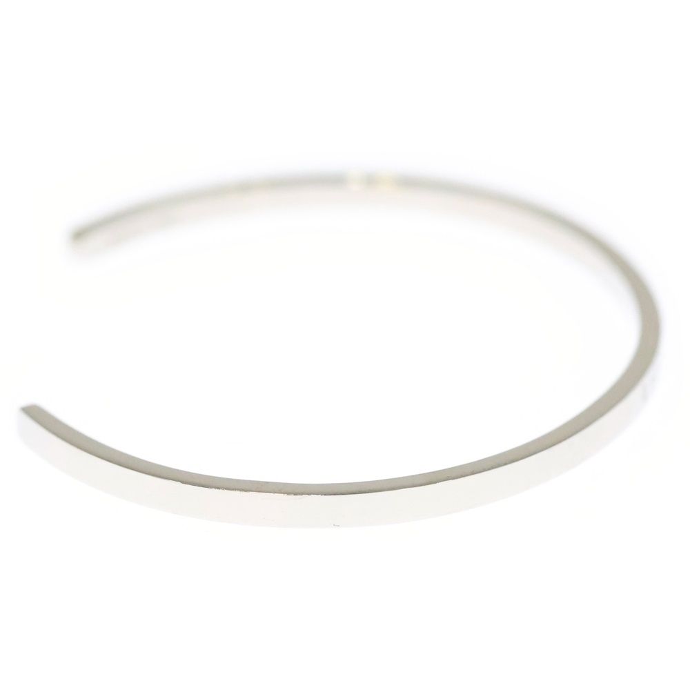  MM 6 Maison Margiela エムエムシックスメゾンマルジェラ Numeric ミニマルシグネチャー カフブレスレット バングル シルバー バングル リストバンド アクセサリー