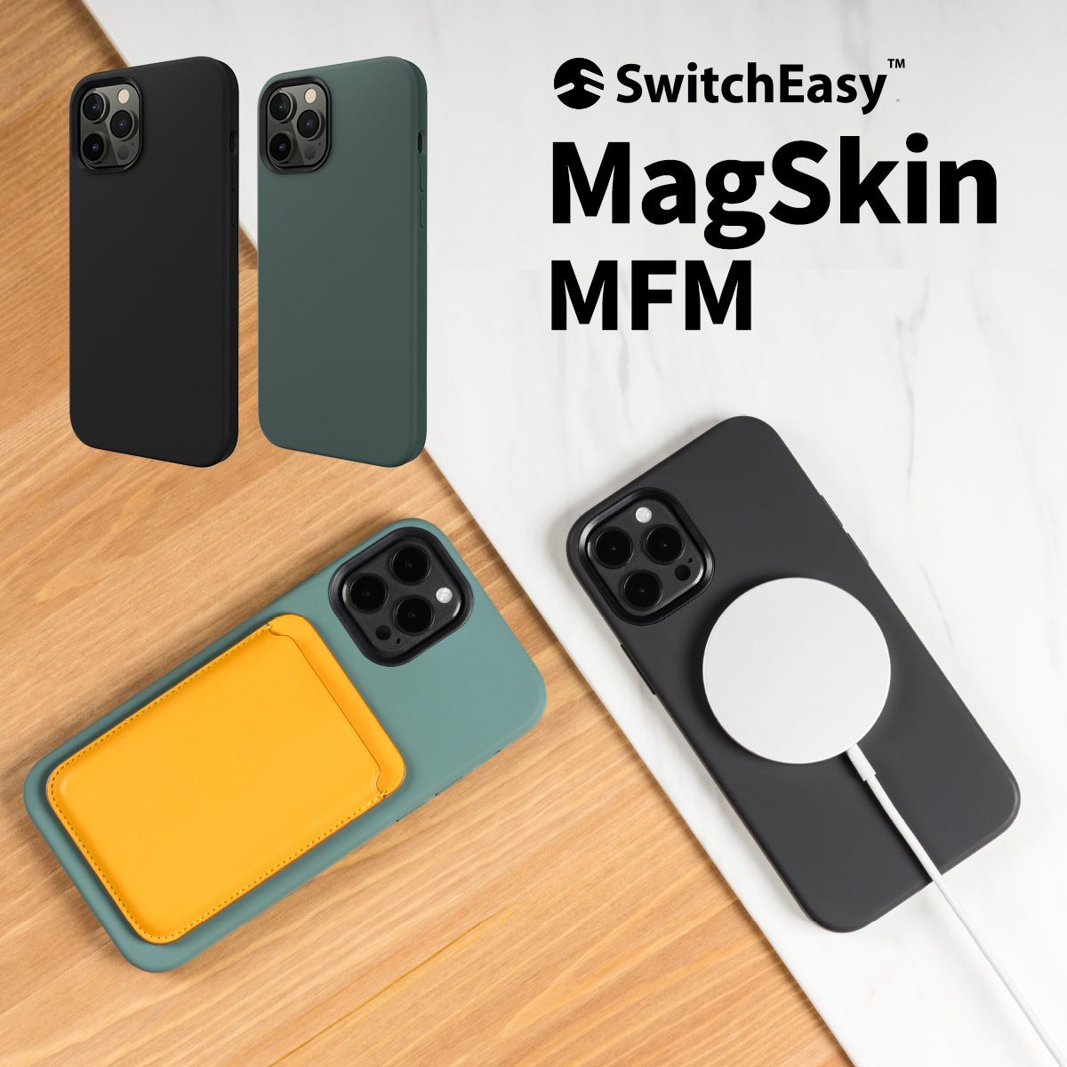 iPhone12 Pro Max ケース MagSafe 対応 マグネット 内蔵 カバー MFM