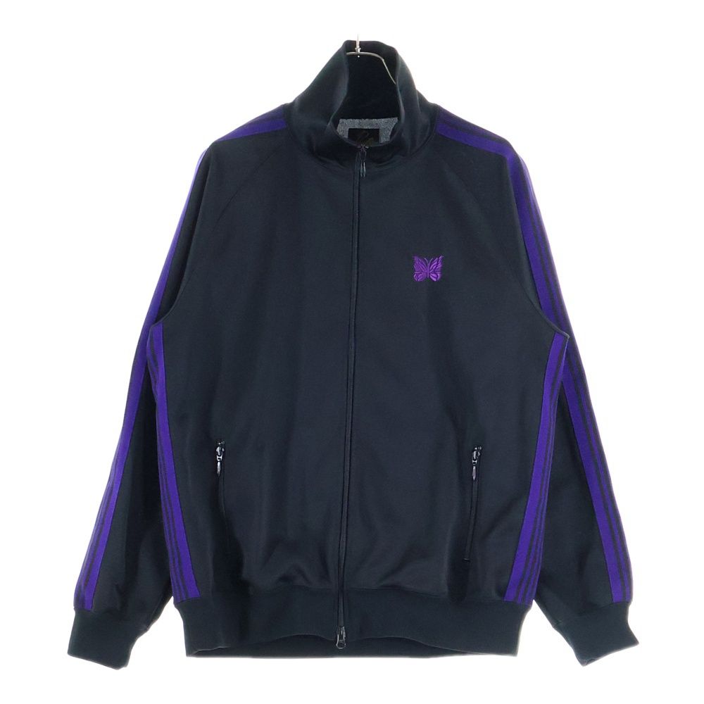 Needles ニードルス 23 AW TRACK JACKET トラックジャケット ブラック パープル MR 509