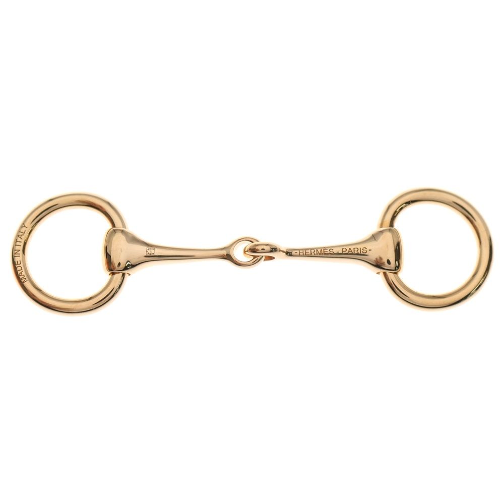 HERMES (エルメス) スカーフリング ミニモール ピンクゴールド - メルカリ