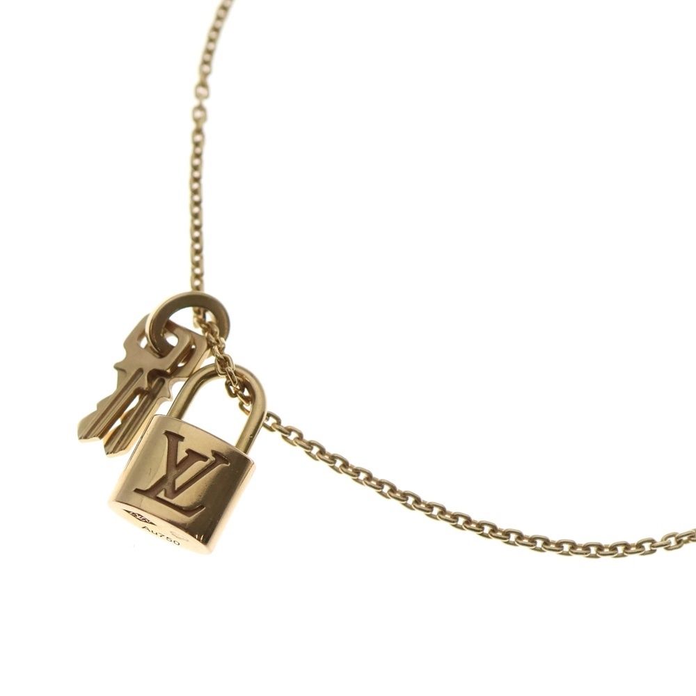 Louis Vuitton ゴールドチェーンロック 25cm LOUIS VUITTON (ルイヴィトン) パンダンティフ ロックイット