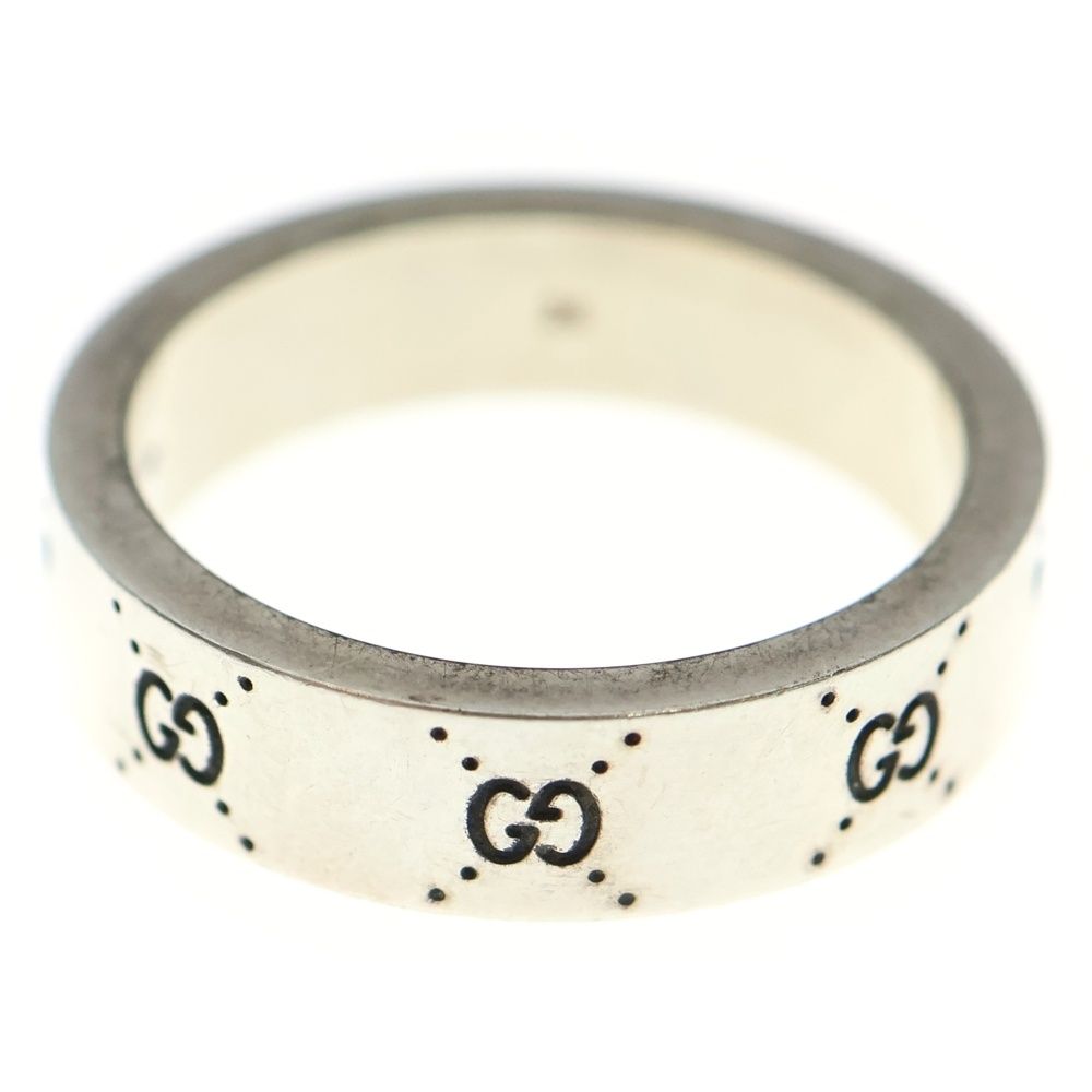 GUCCI (グッチ) ×アディダス リング GG LOGO GGロゴ 指輪 シルバー