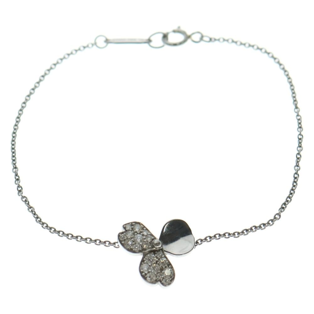 TIFFANY Co ティファニー ペーパーフラワー ダイヤモンド ブレスレット Pt 950 プラチナ