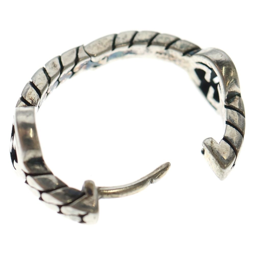 GUCCI (グッチ) インターロッキングG フープピアス シルバー Ag925 5.7