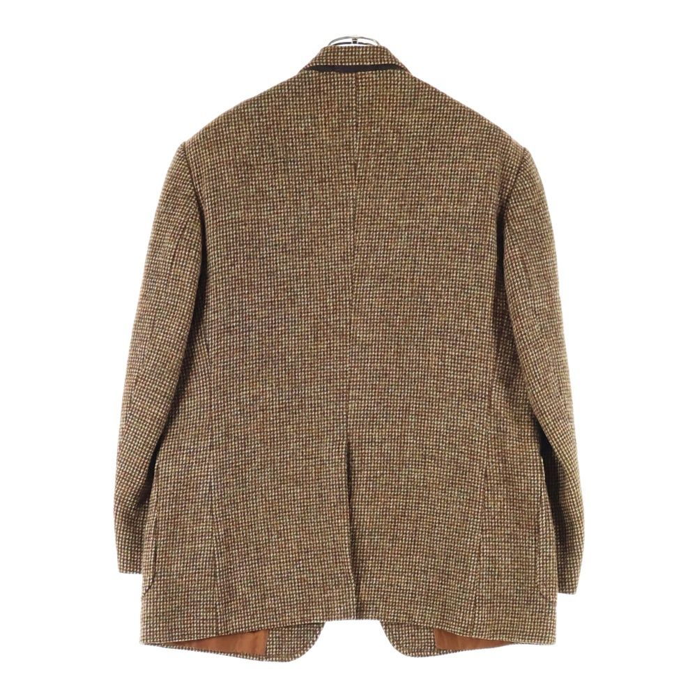 Harris Tweed テーラードジャケット ブラウン BIGI HARRIS TWEED