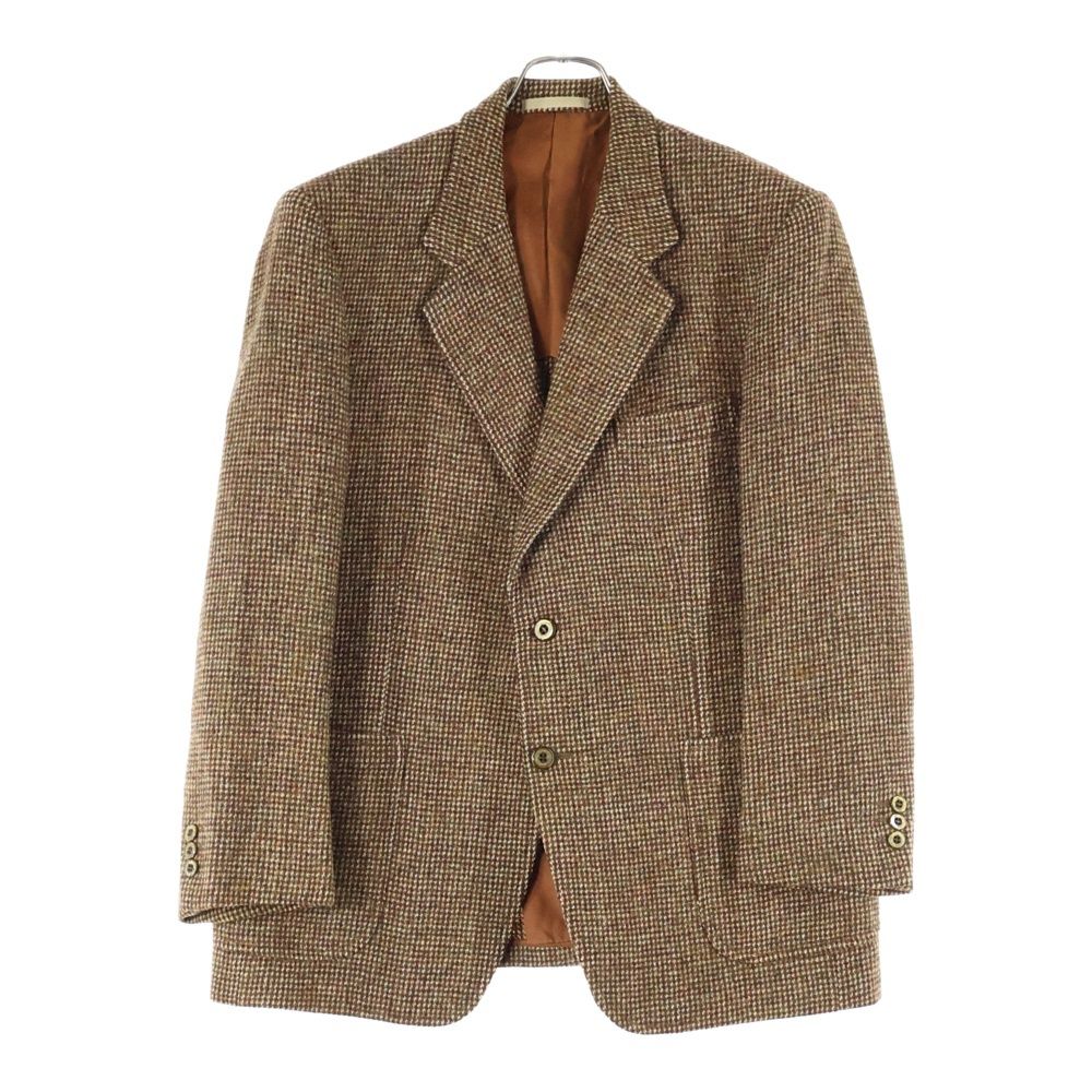 Harris Tweed (ハリスツイード) チェック柄 2Bウールテーラード