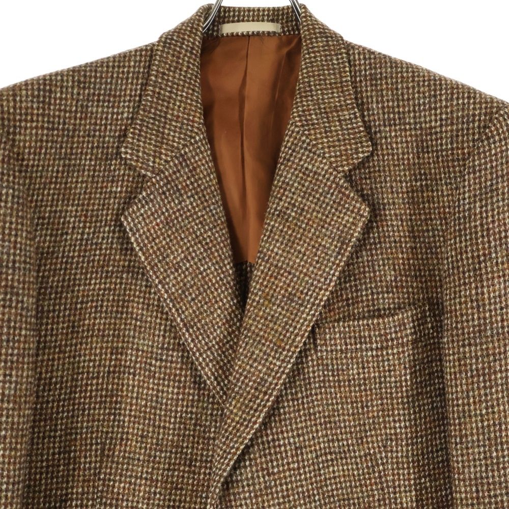 Harris Tweed (ハリスツイード) チェック柄 2Bウールテーラード