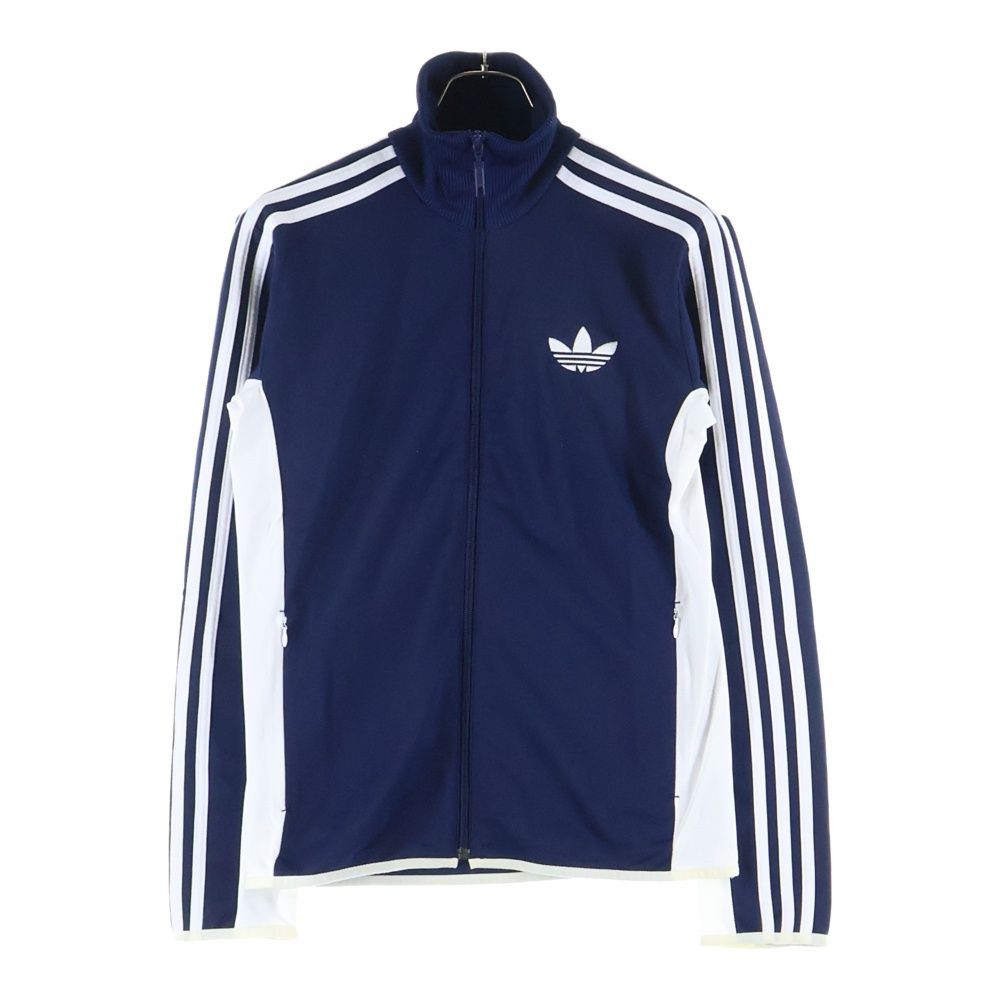 adidas (アディダス) ジップアップ トラックジャケット ネイビー