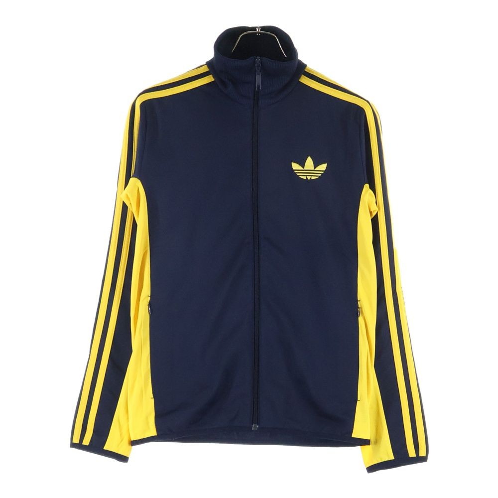 adidas (アディダス) ジップアップ トラックジャケット ネイビー