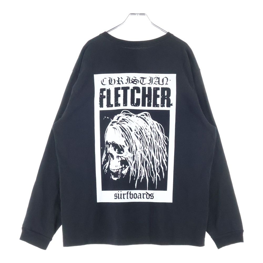 RHC Ron Herman アールエイチシー ロンハーマン バックプリント 長袖シャツ ブラック