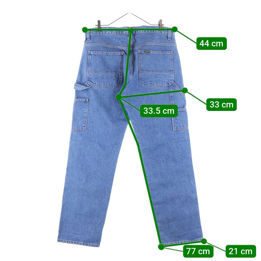 supreme デニムペインターパンツ SUPREME (シュプリーム) 17AW Gonz Ramm Washed Denim Painter Pant